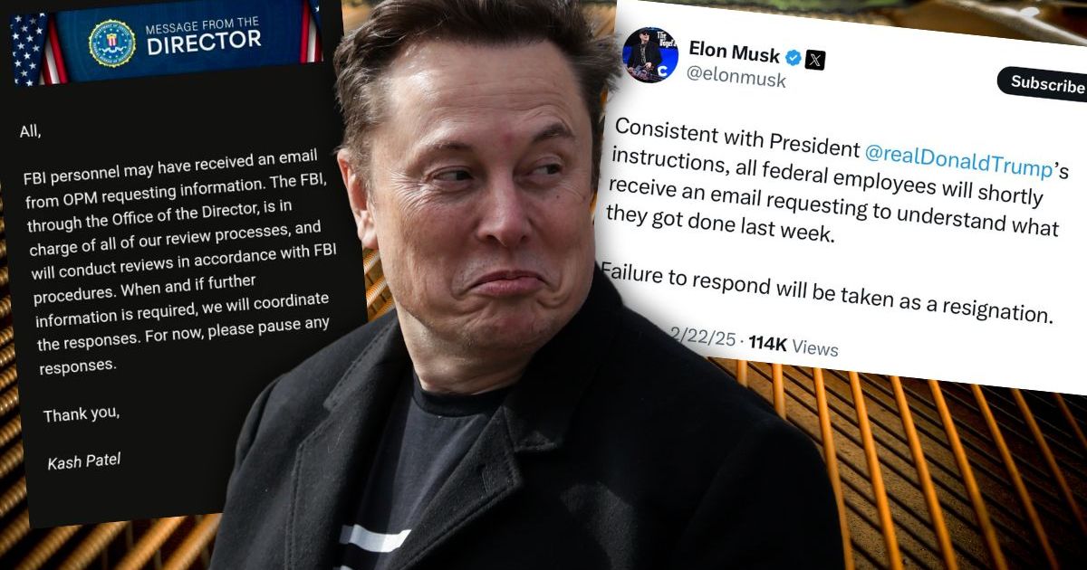 Le Pentagone et d'autres agences ordonnent aux employés de ne pas répondre à l'email de Musk