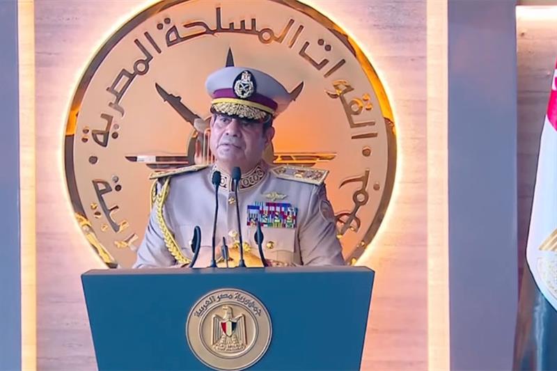 Lors de son discours prononcé à l'inauguration de l'octogone, le président Al-Sissi promet de nouvelles réformes économiques et politiques