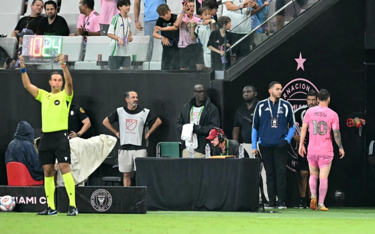 Tired' Messi exits MLS game in injury scare ahead of World Cup
