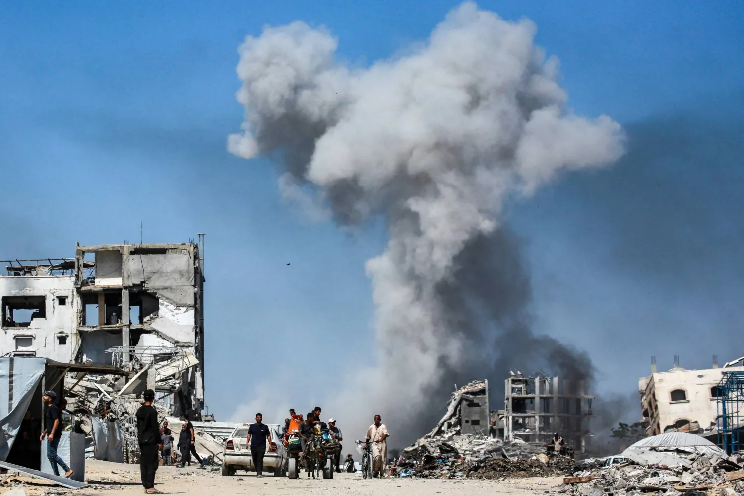 Ghaza: au moins 30 morts ce lundi matin lors d’un raid sur une école