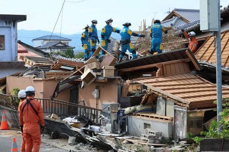 Japon : le bilan du séisme de Kumamoto s'élève désormais à 35 morts