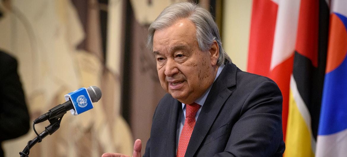 Le chef de l'ONU qualifie d'"horrible" la situation à Gaza