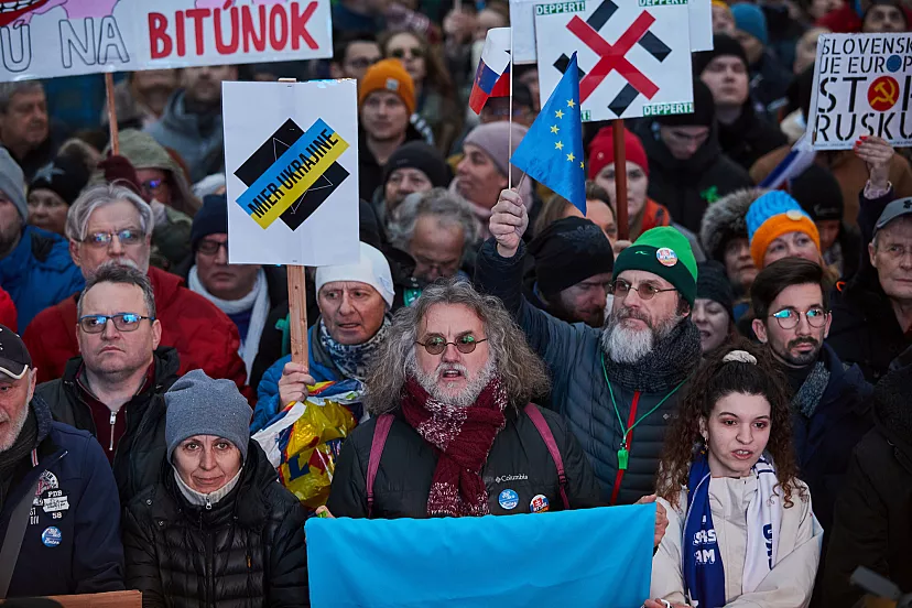 Slovaquie : nouvelles manifestations contre le Premier ministre Robert Fico