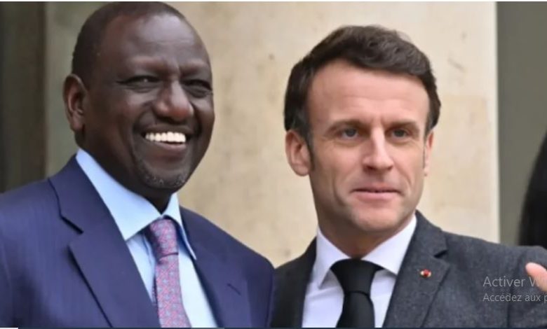 Macron et Ruto ont décidé:  Le prochain Sommet Afrique-France aura lieu en 2026 au Kenya, pour la 1ère fois dans un pays non-francophone