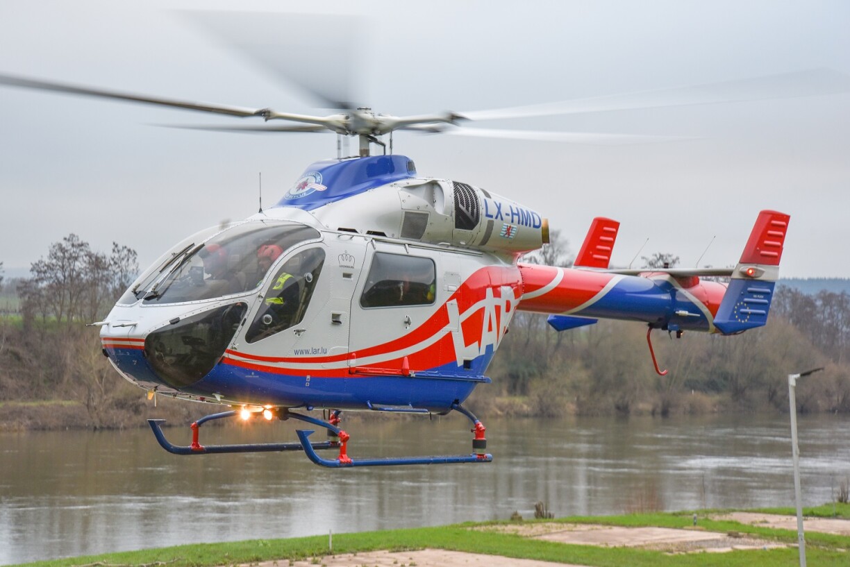 Une personne renversée, l'hélicoptère de secours mobilisé
