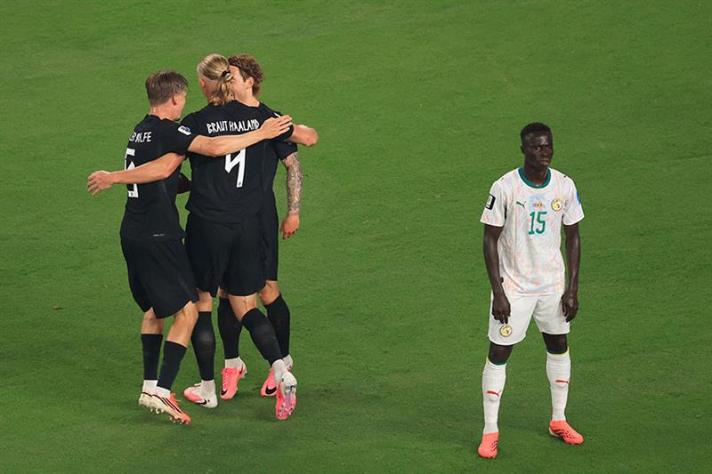 Mondial-2026: la Norvège qualifiée pour les 16es de finale en battant le Sénégal (3-2)