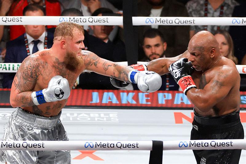 Boxe: Mike Tyson a fait son âge, battu par Jake Paul