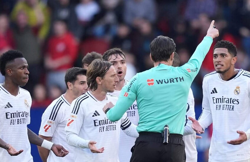 Les arbitres d'Espagne se révoltent contre le Real Madrid.