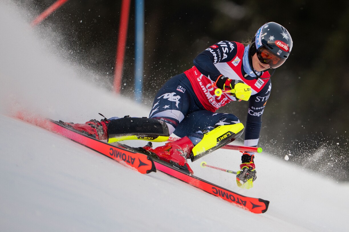 Shiffrin se rattrape lors du slalom de Semmering