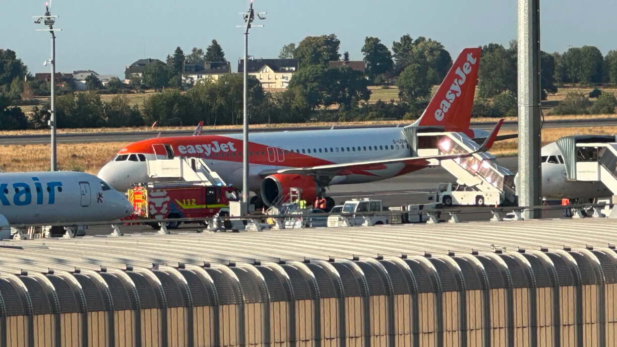 Un avion contraint de se poser au Findel ce matin