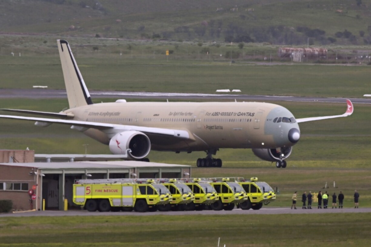 Un Airbus A350 atterrit en France après un vol record depuis l'Australie