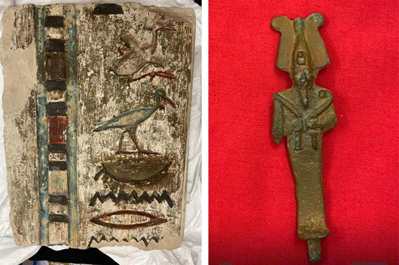 L'Egypte récupère 67 pièces archéologiques de l'Allemagne, dont une statue d'Osiris, le dieu de la mort en Egypte antique