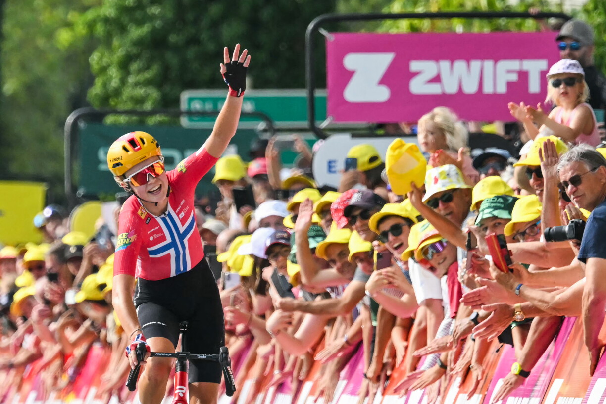 La Norvégienne Haugset remporte la 3e étape et prend le maillot jaune