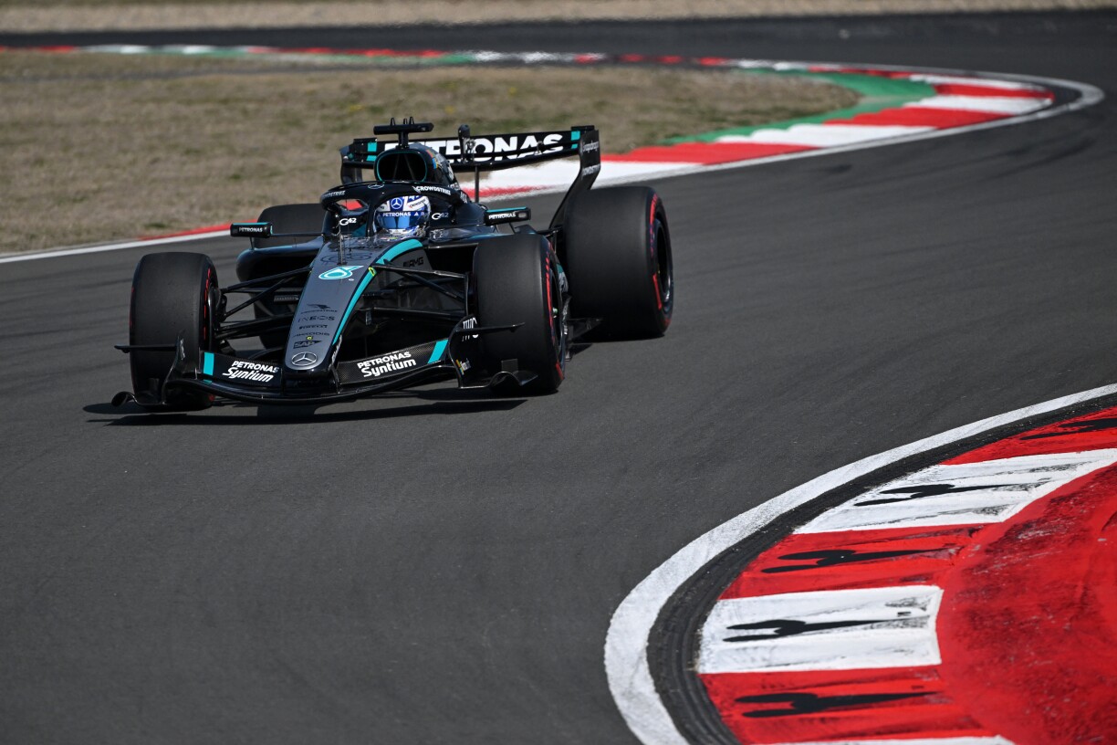 George Russell remporte la course sprint du GP de Chine