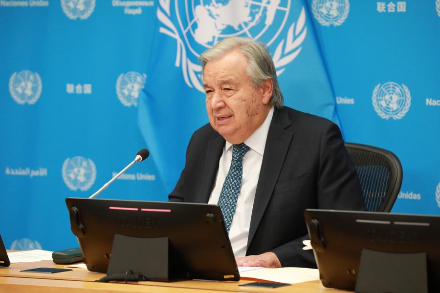 Le secrétaire général de l'ONU appelle à la paix et à la fin des conflits à l'occasion de la Journée internationale de la paix     